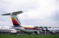 G-ECAL @ EGLF - BAe 146 G-ECAL. Was to become AirCal N148AC.