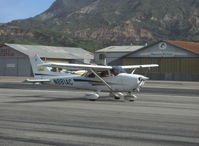 N881AC @ SZP - 2001 Cessna 172S SKYHAWK SP, Lycoming IO-360-L2A 180 Hp, taxi - by Doug Robertson