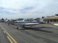 N5744K @ SZP - 1964 Beech 35 B33 DEBONAIR, Continental IO-470-K 225 Hp - by Doug Robertson