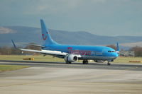 G-FDZD @ EGCC - Thomson - Landing - by David Burrell