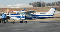 N73852 @ DAN - 1976 Cessna 172N in Danville Va. - by Richard T Davis