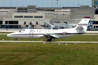 N363QS @ PBI - The business aircraft traffic at West Palm Beach on the Friday before President's Day always provides the aviation enthusiast / photographer with a treat - by Terry Fletcher