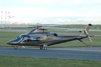 N449J @ EGCC - Agusta 109 - by David Burrell