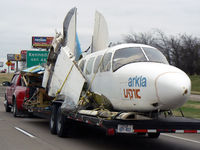 N13GA - Registered as 4X-CCE see on flatbed truck eastbound IH-20 Ft. Worth, TX - by Zane Adams