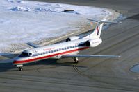 N829AE @ CID - American Eagle taxis to the gate - by Glenn E. Chatfield