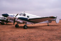 N35136 @ FTW - Taken outside SMB's maintenance hangar on the south end of Meacham Field - now occupied by the Vintage Flight Museum and the B-17G Chuckie - by Gerry Asher