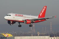 D-ABGG @ LOWW - AIR BERLIN  A319-111 - by Delta Kilo