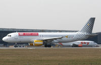 OE-LEV @ LOWW - Vueling Airlines A320-214 Short Lease NIKI new REG - by Delta Kilo