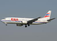 OK-EGP @ LEBL - Clear to land RWY 25R. - by Jorge Molina