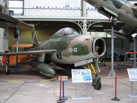 FU-30 @ NONE - F84F Thunderstreak on display at Brussels Air Museum - by John J. Boling