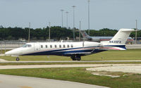 N435FX @ PBI - The business aircraft traffic at West Palm Beach on the Friday before President's Day always provides the aviation enthusiast / photographer with a treat - by Terry Fletcher