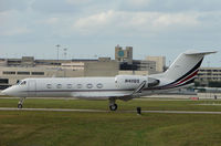 N411QS @ PBI - The business aircraft traffic at West Palm Beach on the Friday before President's Day always provides the aviation enthusiast / photographer with a treat - by Terry Fletcher