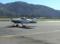 N805RV @ SZP - 2007 Dierenfield VAN's RV-6A, Lycoming  Aero Sport IO-390-X 210 Hp, taxi to Rwy 22 - by Doug Robertson