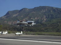 N805RV @ SZP - 2007 Dierenfield VAN's RV-6A, Lycoming Aero Sport IO-390-X 210 Hp, takeoff climb Rwy 22 - by Doug Robertson