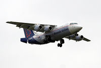 OO-DJW @ EBBR - Landing at Brussels Airport