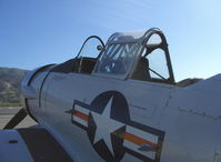 N817TX @ SZP - 1942 North American AT-6D TEXAN 'Problem Child', P&W R-1340 600 Hp, cockpits - by Doug Robertson
