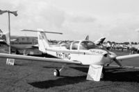 PH-TMG @ EHRD - Piper Tomahawk for sale at Rotterdam airport - by Henk van Capelle