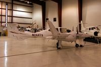 N244TS @ CID - On display at PS Air - by Glenn E. Chatfield