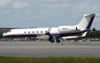 N5SA @ FLL - Gulfstream V about to depart FLL - by Terry Fletcher