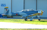 N4294X @ EVB - Nanchang CJ-6A at New Smyrna Beach - by Terry Fletcher