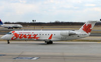 C-GJZN @ PHL - Canada Jazz CRJ at Philadelphia - by Terry Fletcher