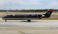 N247JS @ PHL - US Air Express CRJ at Philadelphia - by Terry Fletcher