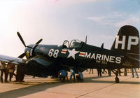 N68HP @ NFW - Corsair at Carswell AFB - by Zane Adams