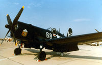 N68HP @ NFW - Corsair at Carswell AFB - by Zane Adams