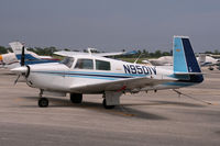 N9501V @ KLNA - Mooney M20E at Lantana, FL