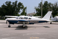 N5266S @ KLNA - In the scorching heat at Lantana, FL