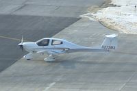 N873MA @ CID - Taxiing to Runway 27 for departure.