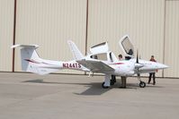 N244TS @ CID - In front of PS Air, preparing to leave. - by Glenn E. Chatfield