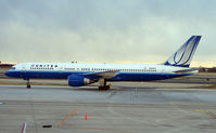 N509UA @ PHL - United 757 makes a second attempt to depart Philadelphia - by Terry Fletcher