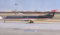 N370SK @ PHL - US Airways EMB145 taxies in at Philadelphia - by Terry Fletcher