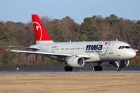 N302NB @ ORF - Northwest Airlines N302NB (FLT NWA508) starting takeoff roll on RWY 23 enroute to New York La Guardia (KLGA). This flight originated in Minneapolis bound for La Guardia but was diverted to Norfolk. - by Dean Heald