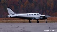N155RP @ PVG - Taxiing in to the tie-down area near the fuel pit - by Paul Perry