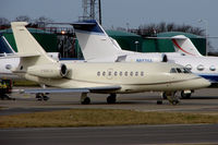 I-NATS @ EGGW - Italian Falcon 2000EX at Luton - by Terry Fletcher