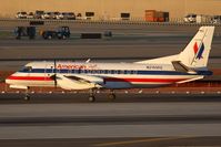 N240DS @ LAX - American Eagle N240DS (FLT EGF3068) from San Diego Int'l (KSAN) exitting RWY 25L after landing.