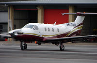 N660WB @ EGBJ - A visitor to Gloucestershire Airport on the day of the horse racing Gold Cup  at the nearby Cheltenham Racecourse - by Terry Fletcher
