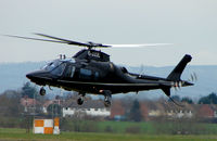G-JJJL @ EGBJ - A visitor to Gloucestershire Airport on the day of the horse racing Gold Cup  at the nearby Cheltenham Racecourse - by Terry Fletcher