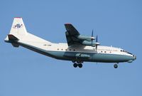UR-CBF @ VIE - Aerovis An-12