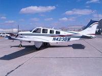 N423BW @ KLNK - Refuelling stop - by Gary Schenaman