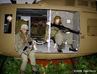 74-22376 - The All in a day's work for a Huey crew display