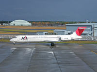 JA8279 @ RJSA - MD87/JAL/Misawa-Aomori - by Ian Woodcock