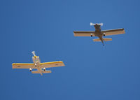 N55BJ @ KAPA - Approach to 17L with N829DZ. - by Bluedharma