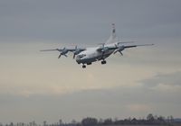 UR-CBF @ LOWW - Aerovis Antonov 12 - by Delta Kilo