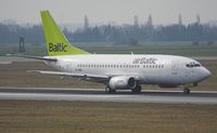 YL-BBD @ LOWW - Air BALTIC  B-737 - by Delta Kilo