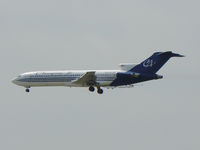 N681CA @ DFW - Champion Air Landing 18R at DFW - One of the few 727's still carrying passengers in the US