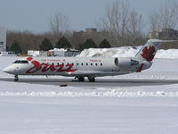 C-GKEJ @ CYOW - Jazz CRJ on the take off roll on Rwy 25