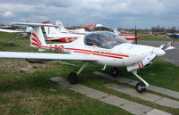 G-BWGY @ EGTR - Part of the busy GA scene at Elstree Airfield in the northern suburbs of London
